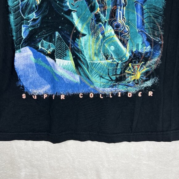Megadeth Super Collider 2013 Shirt Tour Concert Medium Mens Black Metal Merch - Picture 2 of 8